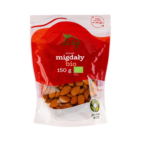 Migdały ekologiczne BIO 150g