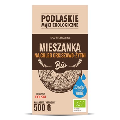 Mieszanka na chleb orkiszowo-żytni BIO 500g