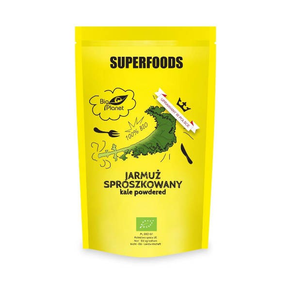 Jarmuż sproszkowany BIO 125g