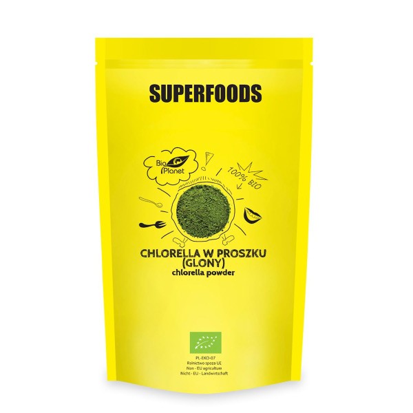 Chlorella w proszku BIO 600g