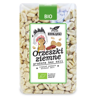 Orzechy ziemne prażone bez soli BIO 350g