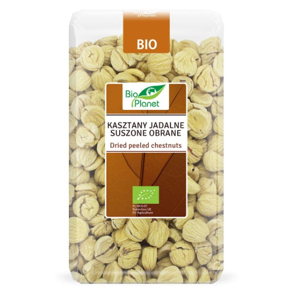 Kasztany jadalne suszone obrane BIO 1kg