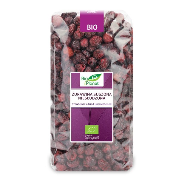 Żurawina suszona niesłodzona BIO 150g