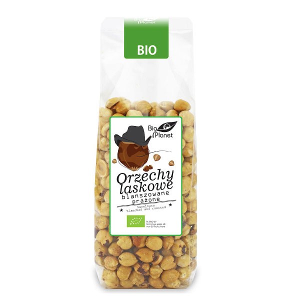 Orzechy laskowe prażone blanszowane BIO 350g