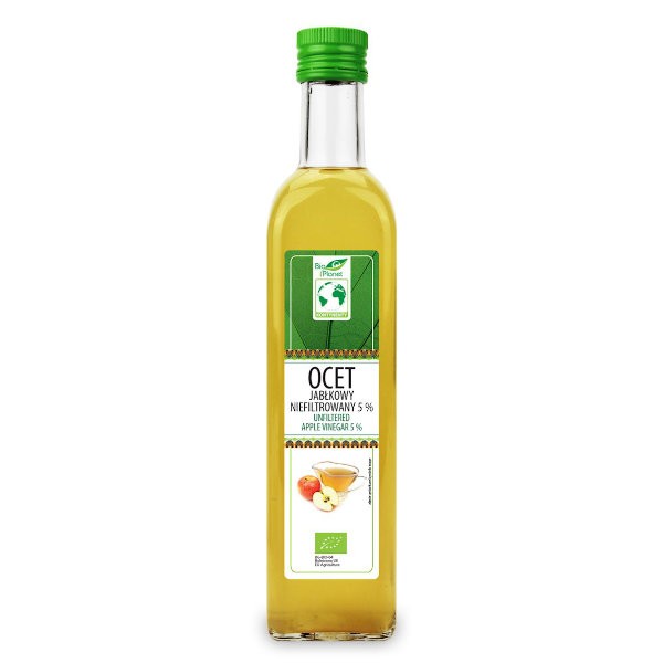 Ocet jabłkowy niefiltrowany BIO 5% 500ml