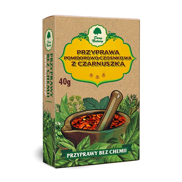 Przyprawa pomidorowo-czosnkowa z czarnuszką 40g