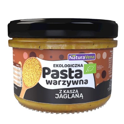 Pasta warzywna z kaszą jaglaną BIO 185g