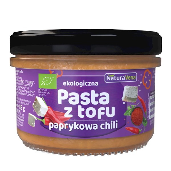 Pasta z tofu z papryką chili BIO 185g