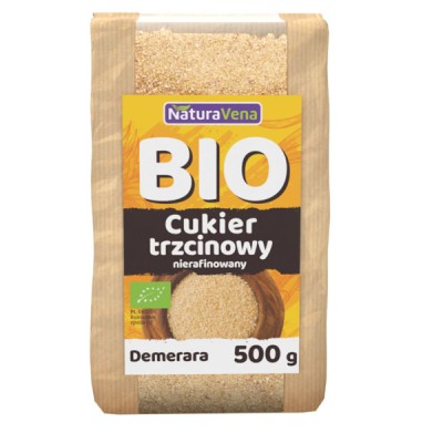 Cukier trzcinowy BIO 500g