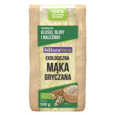 Mąka gryczana jasna BIO 500g