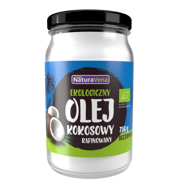 Olej kokosowy rafinowany BIO 750g