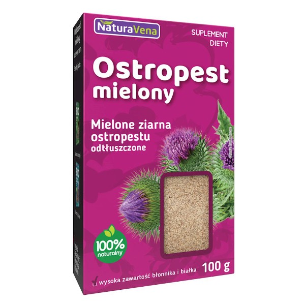 Ostropest mielony odtłuszczony 100g