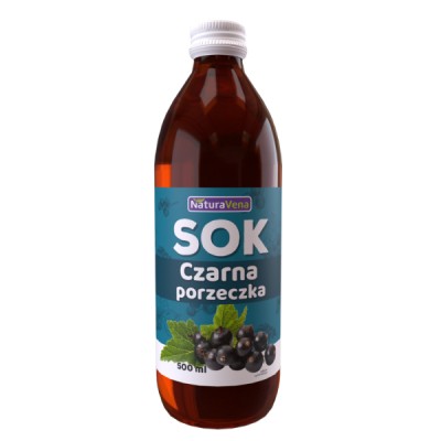 Sok z czarnej porzeczki 500ml