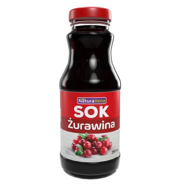 Sok z żurawiny 100% 250ml