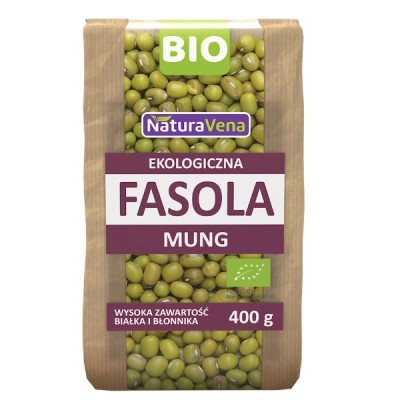 Fasola mung BIO 400g