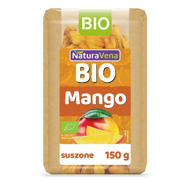 Mango suszone BIO 150g