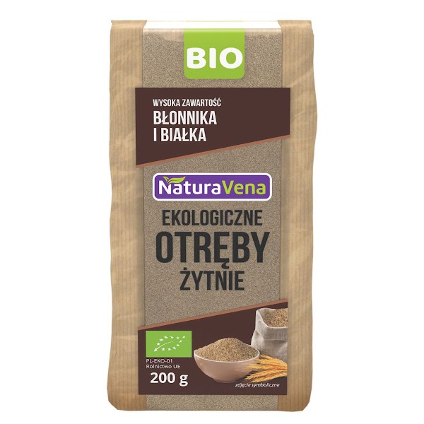 Otręby żytnie BIO 200g