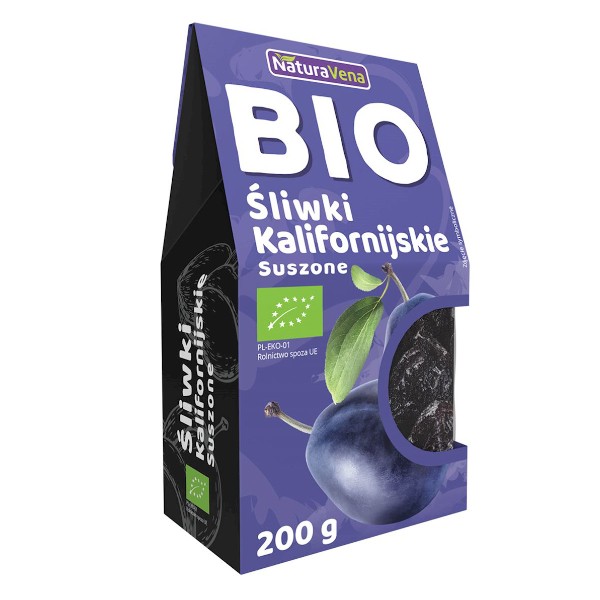 Śliwki kalifornijskie BIO 200g