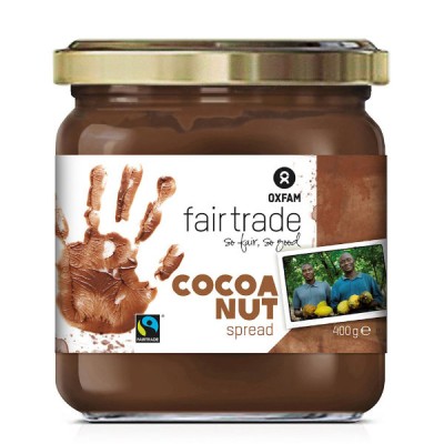 Krem orzechowo - kakaowy fair trade bezglutenowy 400g