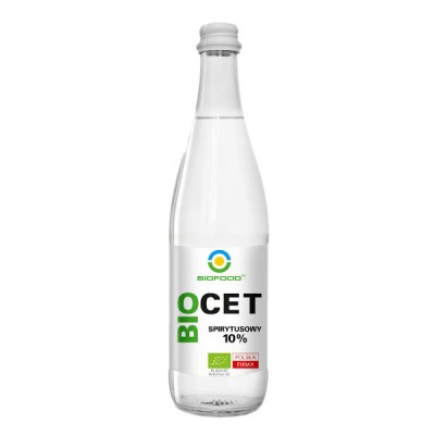 Ocet spirytusowy 10% bezglutenowy BIO 500ml