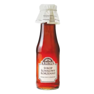 Syrop śliwkowy korzenny 375g (300ml)