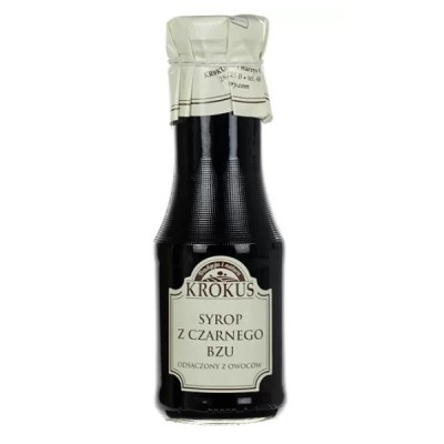 Syrop z czarnego bzu bezglutenowy 355g (280ml)