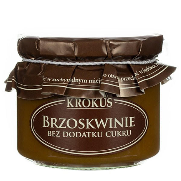 Brzoskwinie bez dodatku cukru 310g