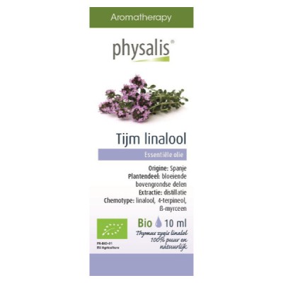 Olejek eteryczny tijmlinalool (tymianek thymus zygislinalol) BIO 10ml