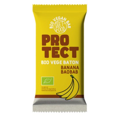 Baton bananowy z baobabem protect BIO 35g