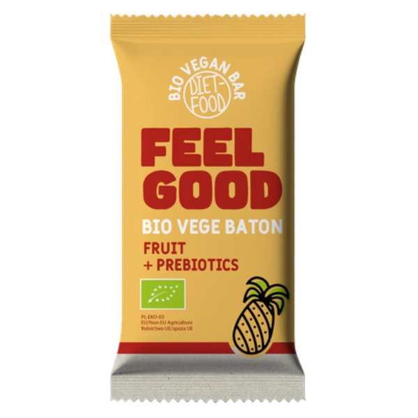 Baton z prebiotykiem feel good BIO 35g