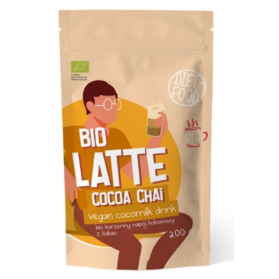 Latte cocoa chai - napój kokosowo - korzenny z kakao BIO 200g