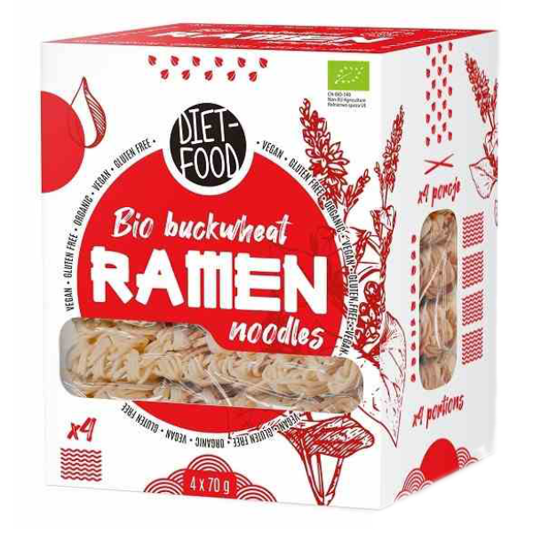 Makaron gryczany RAMEN bezglutenowy BIO 280g