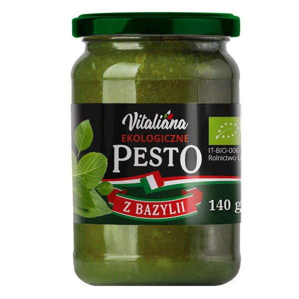 Pesto z bazylii BIO 140g