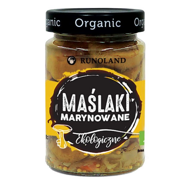 Maślaki marynowane BIO 300g