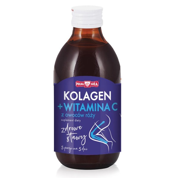 Zdrowe stawy - kolagen + witamina c z owoców róży 250ml