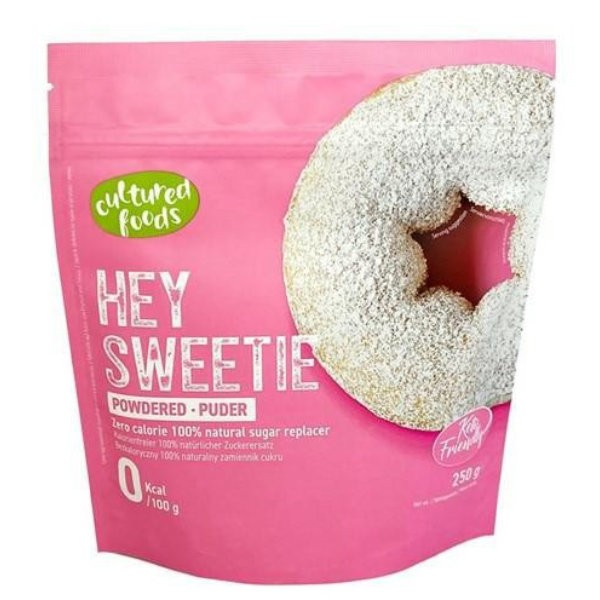 Zamiennik cukru w pudrze "hey sweetie" bezglutenowy 250g