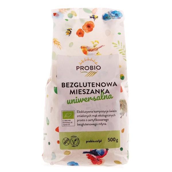 Mieszanka do wypieku uniwersalna bezglutenowa BIO 500g