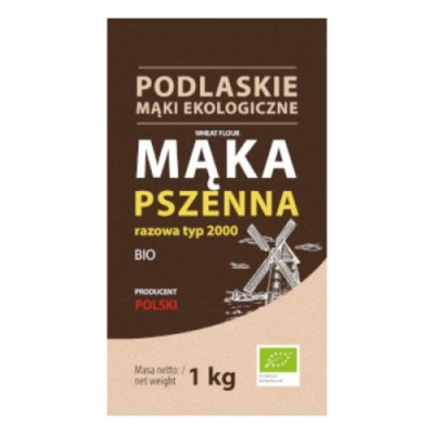 Mąka pszenna razowa BIO typ 2000 1kg