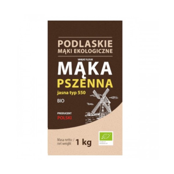 Mąka pszenna jasna BIO typ 550 1kg