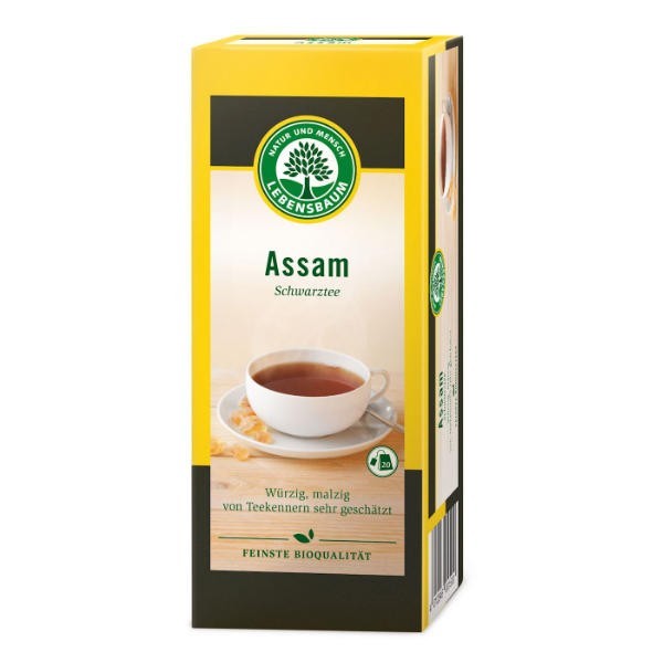 Herbata czarna assam ekspresowa BIO 20 x 2g