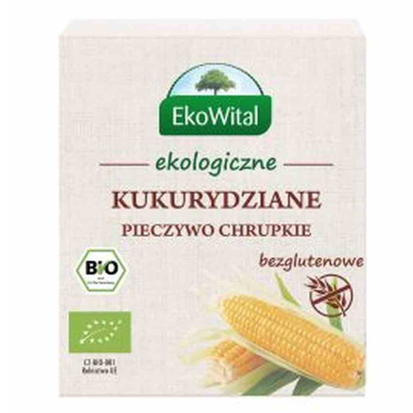 Pieczywo chrupkie kukurydziane bezglutenowe BIO 100g