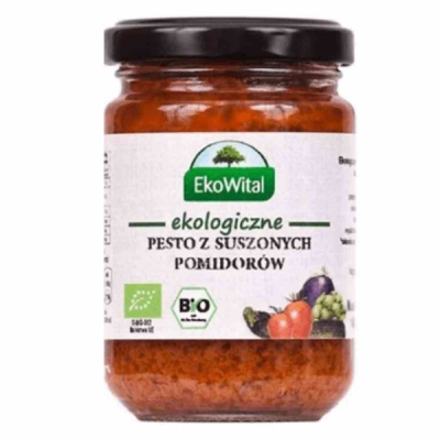 Pesto z pomidorów suszonych na słońcu BIO 140g