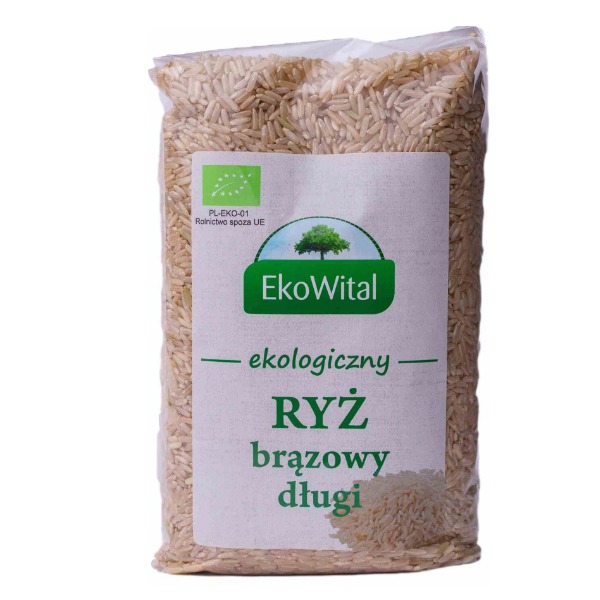 Ryż brązowy długi BIO 1kg