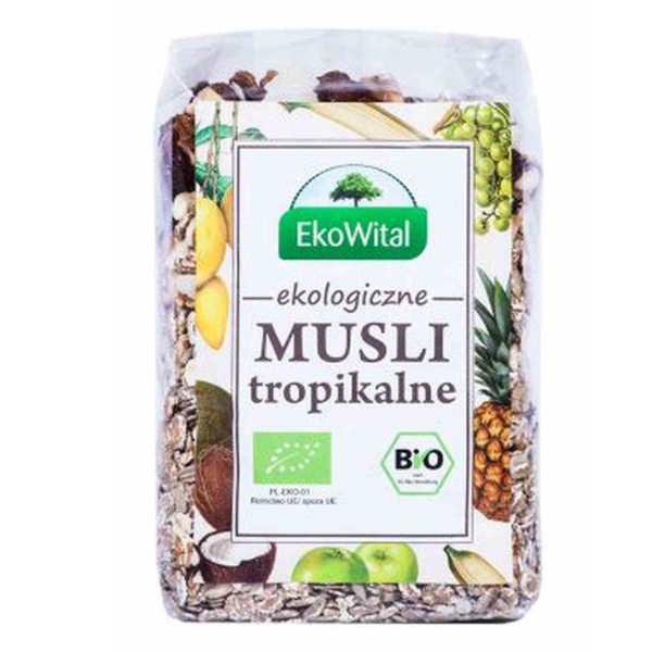 Musli tropikalne 20% BIO 300g