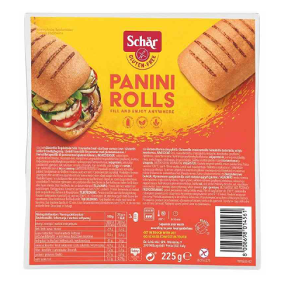 Panini Rolls bułki bezglutenowe 225g