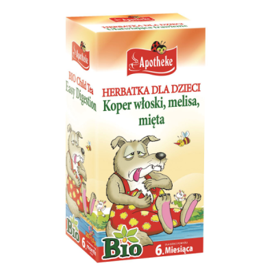 Herbatka dla dzieci - na trawienie BIO 20 x 1,5g