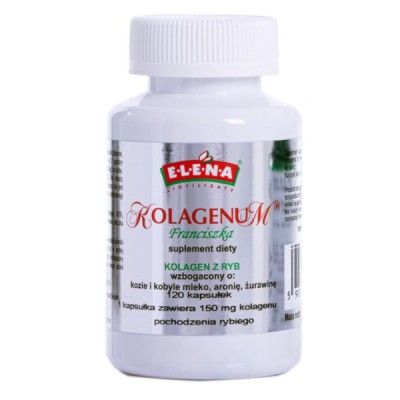 Kolagenum Silver 150mg - hydrolizowany kolagen 120kaps.