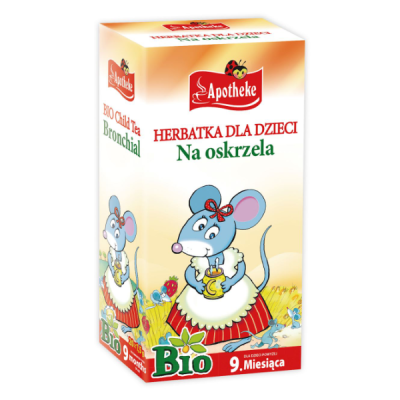 Herbatka dla dzieci - na oskrzela BIO (20x1,5G) 30g