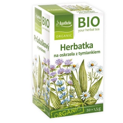 Herbatka na oskrzela z tymiankiem BIO (20x1,5g) 30g