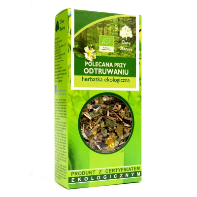 Herbata polecana przy odtruwaniu EKO 50g